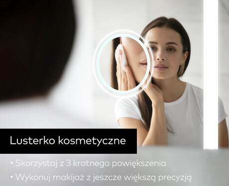 Lustro Łazienkowe Podświetlane Smart L02 Seria Google #4